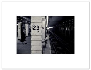 23rd Street - Lexington Station, New York 1981 - Pigment Print