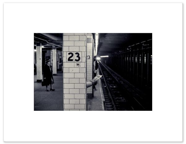 23rd Street - Lexington Station, New York 1981 - Pigment Print
